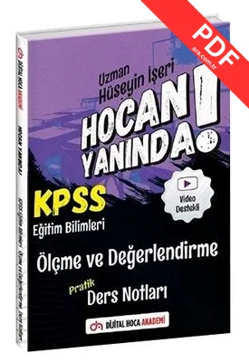 KPSS Eğitim Bilimleri Ölçme ve Değerlendirme Hocan Yanında Pratik Ders Notları