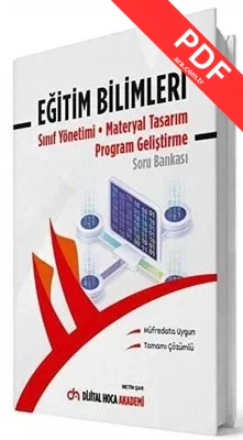 KPSS Eğitim Bilimleri Program Geliştirme Tamamı Çözümlü Soru Bankası