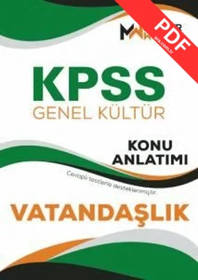 KPSS Genel Yetenek - Vatandaşlık Konu Anlatımı