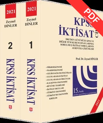 KPSS İktisat 2021 PDF indir