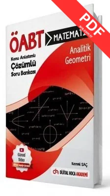 KPSS ÖABT Matematik Öğretmenliği Analitik Geometri Konu Anlatımlı Soru Bankası PDF indir