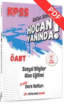 KPSS ÖABT Sosyal Bilgiler Öğretmenliği Son 10 Yıl Orijinal Çıkmış Sınav Soruları Video Çözümlü PDF indir
