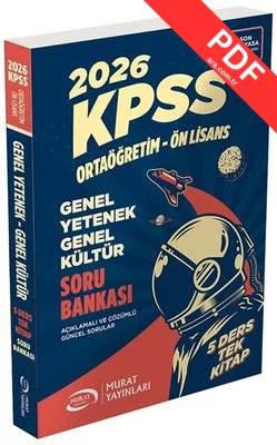 KPSS Ortaöğretim - Önlisans 5 Ders Tek Kitap Soru Bankası