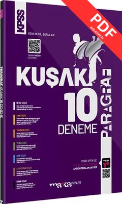 KPSS Paragraf 10 Kuşak Deneme PDF indir