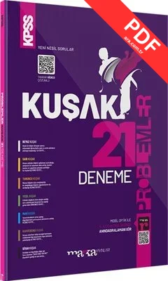 KPSS Problemler 21 Kuşak Deneme PDF indir