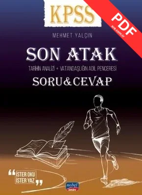 KPSS Son Atak - Tarihin Analizi+Vatandaşlığın Adil Penceresi - Soru ve Cevap PDF indir