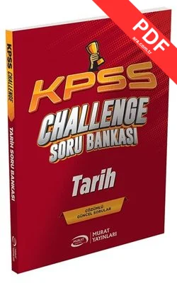 KPSS Tarih CHALLENGE Soru Bankası