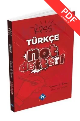 KPSS Türkçe El Yazısı Konu Anlatım Defteri
