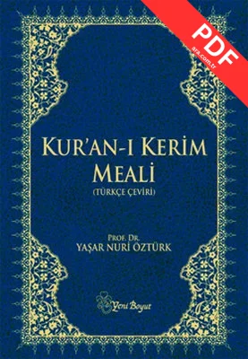 Kur'an Meali Büyük Puntolu PDF indir