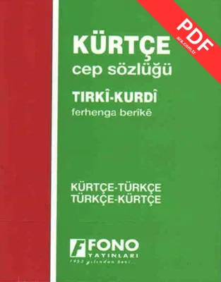 Kürtçe - Türkçe Türkçe - Kürtçe Cep Sözlüğü