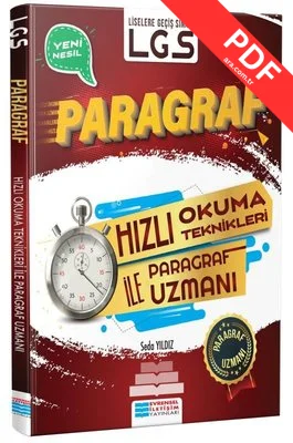 LGS Hızlı Okuma Teknikleri İle Paragraf Uzmanı PDF indir