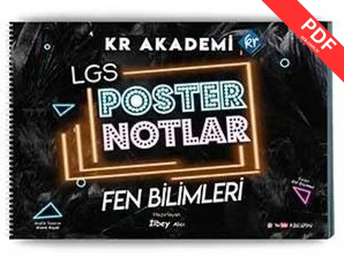 LGS Fen Bilimleri Poster Notlar PDF indir