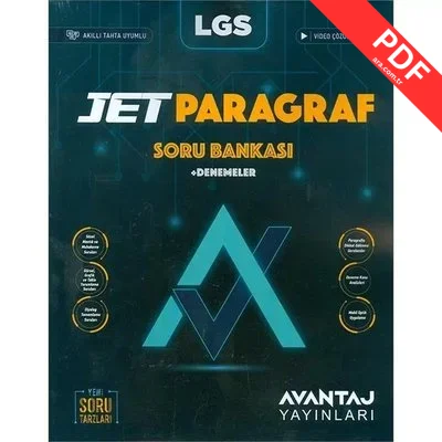 LGS Jet Paragraf Soru Bankası + Denemeler PDF indir