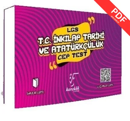 LGS T.C. İnkılap Tarihi ve Atatürkçülük Cep Test PDF indir