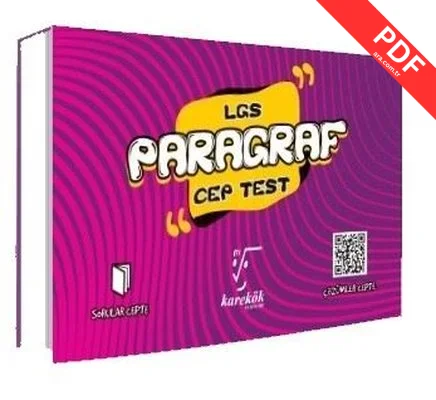 LGS Türkçe Cep Test PDF indir