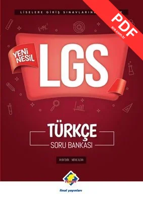 LGS Türkçe Soru Bankası - Yeni Nesil