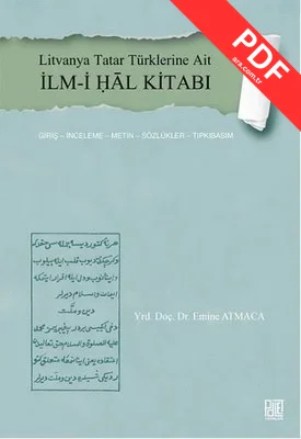 Litvanya Tatar Türklerine Ait İlmi-i Hal Kitabı