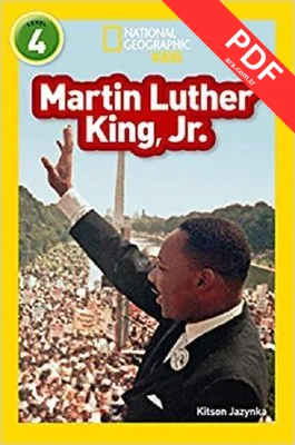 Martin Luther King Jr: Level 4 (National Geographic Readers) PDF indir