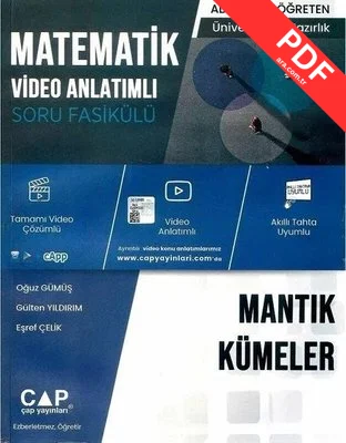 Matematik Mantık ve Kümeler Konu Anlatımlı Soru Bankası