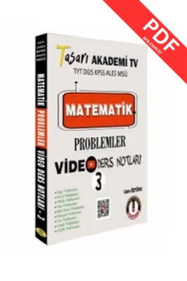 Matematik Problemler Video Ders Notları 3