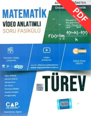 Matematik Türev Konu Anlatımlı Soru Bankası PDF indir