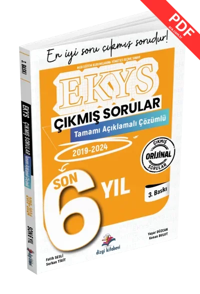 Meb Ekys Tamamı Açıklamalı Son 6 Yıl (2019-2024) Çıkmış Orijinal Sorular