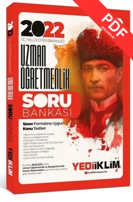 MEB Öğretmenlik Kariyer Basamakları Uzman Öğretmenlik Soru Bankası