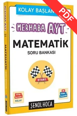 Merhaba AYT Matematik Soru Bankası PDF indir