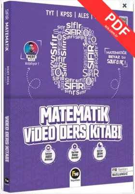 Mert Hoca ile Sıfırdan Matematik Video Ders Kitabı PDF indir