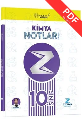 Meschemy Kimya 10. Sınıf Maarif Modeli Kimya Notları