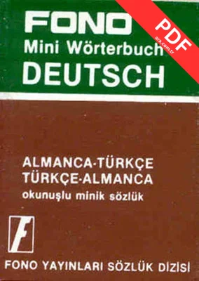 Mini Sözlük Almanca-Türkçe/Türkçe-Almanca PDF indir