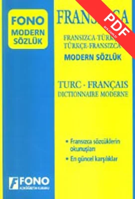 Modern Sözlük (Fransızca/Türkçe - Türkçe/Fransızca) PDF indir