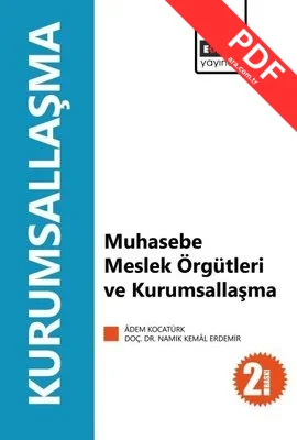 Muhasebe Meslek Örgütleri ve Kurumsallaşma PDF indir