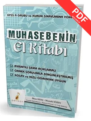 Muhasebenin El Kitabı KPSS A ve Kurum Sınavlarına Yönelik Konu Anlatımlı