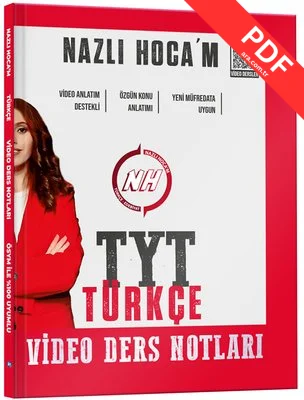 Nazlı Hocam TYT Türkçe Video Ders Kitabı
