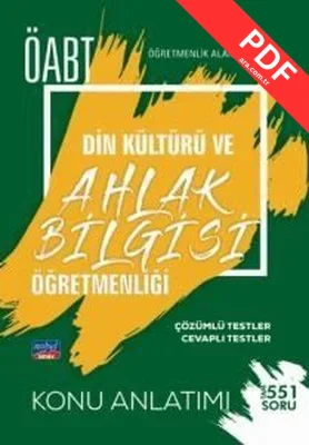 ÖABT Din Kültürü ve Ahlak Bilgisi Öğretmenliği 3 Deneme