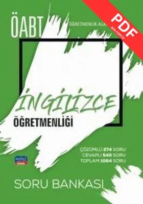 ÖABT İngilizce Öğretmenliği - Soru Bankası