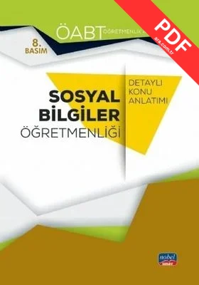 ÖABT Sosyal Bilgiler Öğretmenliği - Detaylı Konu Anlatımı PDF indir