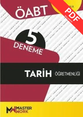 ÖABT Tarih Öğretmenliği - 5 Deneme