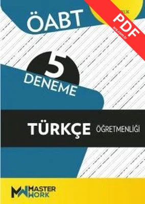 ÖABT Türkçe Öğretmenliği - 5 Deneme PDF indir
