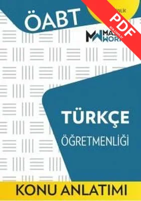 ÖABT Türkçe Öğretmenliği - Konu Anlatımı