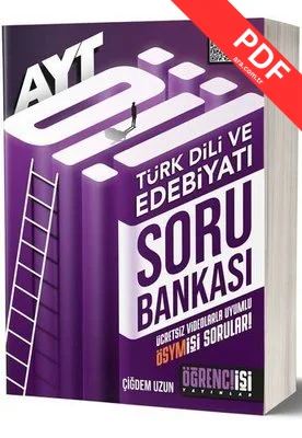 Öğrenci İşi Yayınlar AYT Türk Dili Ve Edebiyatı Soru Bankası PDF indir