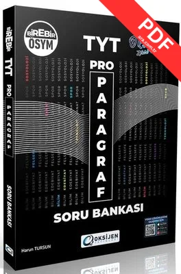 Oksijen TYT Pro Paragraf Soru Bankası PDF indir