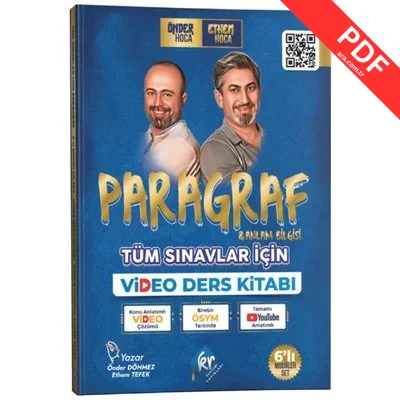 Önder Hoca & Ethem Hoca Tüm Sınavlar Için Paragraf ve Anlam Bilgisi Video Ders Kitabı PDF indir
