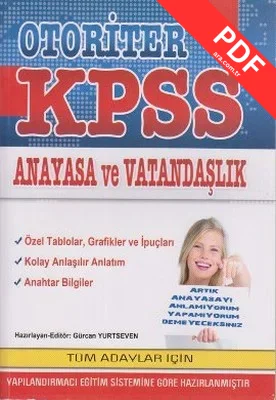 Otoriter KPSS Anayasa ve Vatandaşlık PDF indir