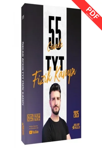 Özcan Aykın 2025 TYT Fizik Kampı Video Ders Takip Kitabı