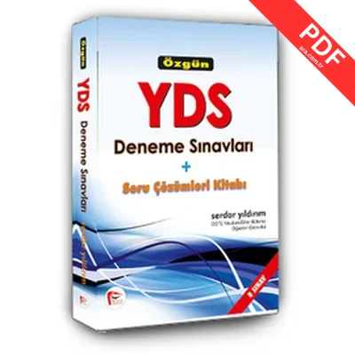 Özgün YDS Deneme Sınavları ve Soru Çözümleri Kitabı - 8 Sınav PDF indir