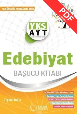 Palme Yks Ayt Edebiyat Başucu Kitabı 2019 PDF indir