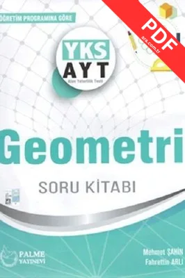 Palme Yks Ayt Geometri Soru Kitabı 2019 PDF indir