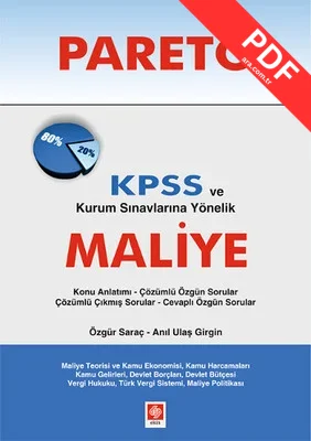 Pareto KPSS ve Kurum Sınavlarına Yönelik Maliye PDF indir